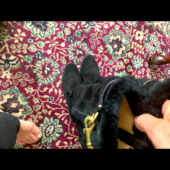 Coach suede boots. - Picture 7 of 16